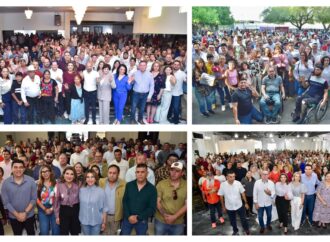 Lorenia Valles lleva al norte de Sonora su defensa del segundo piso de la 4T