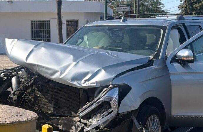 Cuatro accidentes viales dejan al menos ocho personas lesionadas en Hermosillo; hay menores entre los afectados