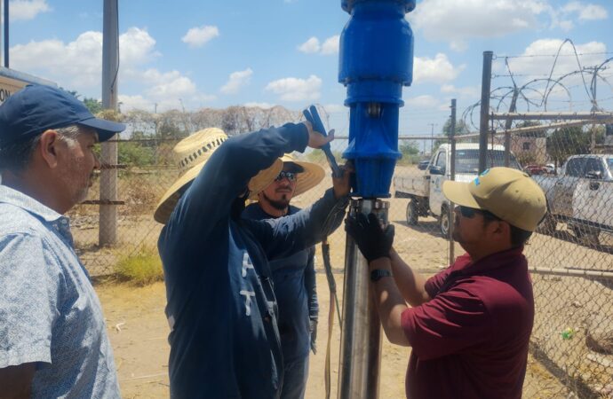 Restablecen servicio de agua en colonias del nororiente de Cajeme