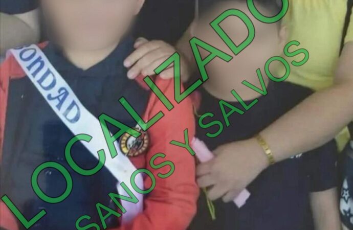 Rescatan a dos niños desaparecidos; hay tres detenidos por sustracción y extorsión