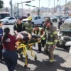 Choque en Luis Encinas y Pino Suárez deja tres personas lesionadas en Hermosillo