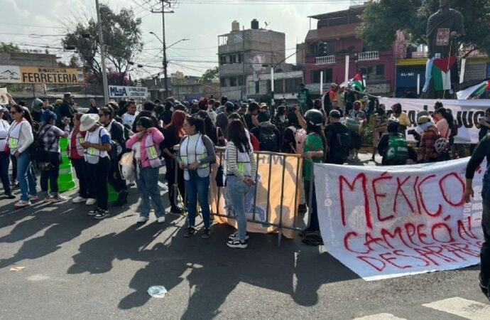 Caos vial rumbo al Estadio Ciudad de México por inauguración del Mundial 2026