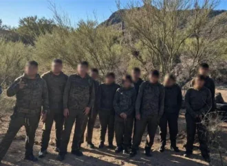 Interceptan a 12 migrantes en Nogales durante operativo de seguridad en la frontera