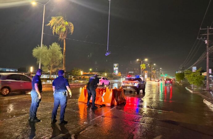 Se tuvieron 30 reportes de daños por lluvias en Hermosillo