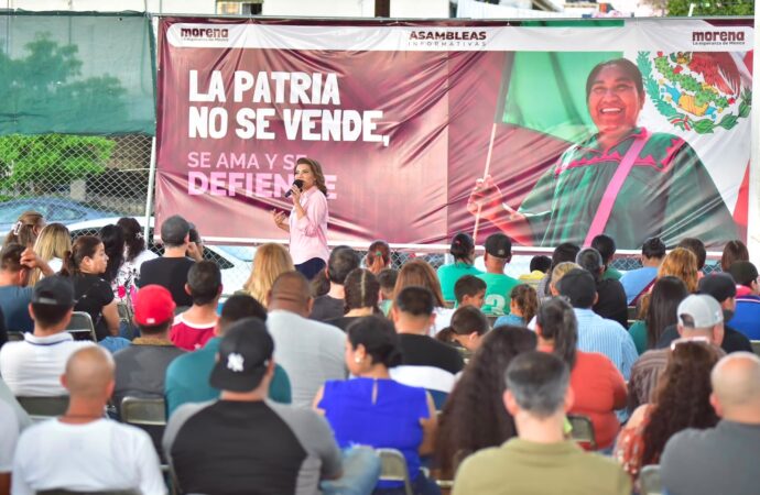 Respaldan hermosillenses a Lorenia Valles en asamblea municipal