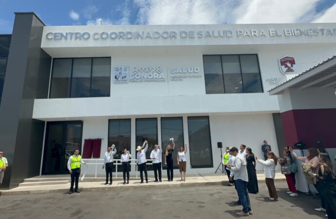Inaugura gobernador Alfonso Durazo Centro Coordinador de Salud para el Bienestar