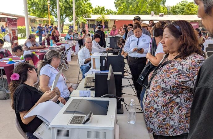 Hasta 400 personas aprovechan los servicios del Registro Civil en jornadas realizadas en Cajeme