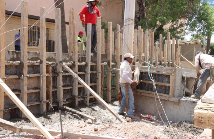 Avanza la construcción del desagüe de la avenida Tecnológico en Nogales