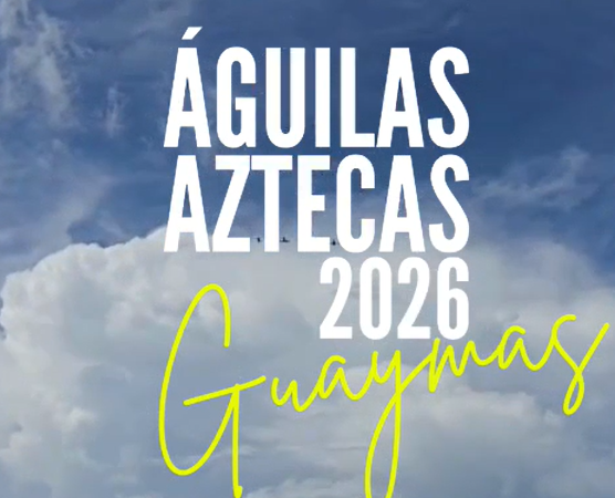 Águilas Aztecas surcarán el cielo de Guaymas en el Festival Mar Bermejo