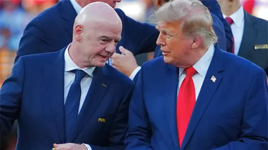Trump impulsaría a Gianni Infantino como próximo secretario general de la ONU