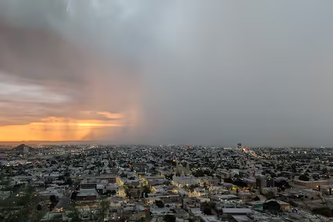 Lluvias aumentarán en Sonora, pero el calor seguirá con temperaturas superiores a los 45°C