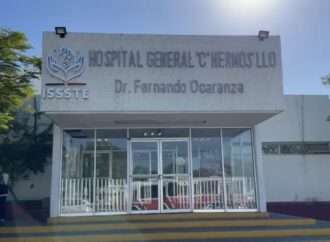 Empleados del ISSSTE en Hermosillo piden comida a domicilio para pacientes tras inundación de cocina del hospital
