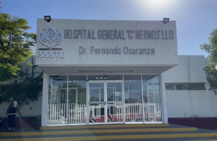 Empleados del ISSSTE en Hermosillo piden comida a domicilio para pacientes tras inundación de cocina del hospital