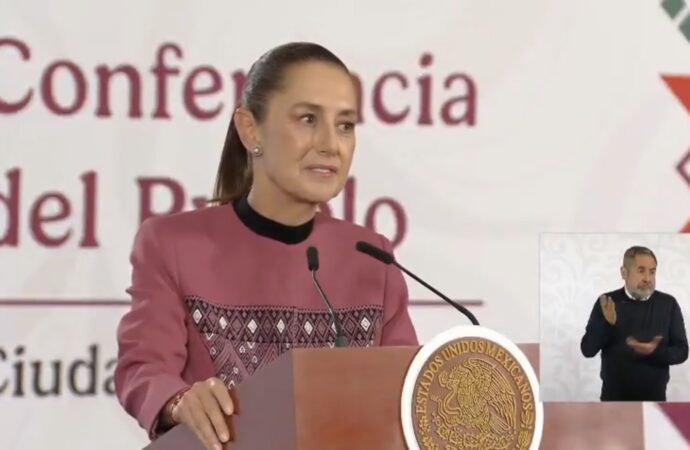Sheinbaum avala decisión del INE contra publicaciones del PRI sobre Morena