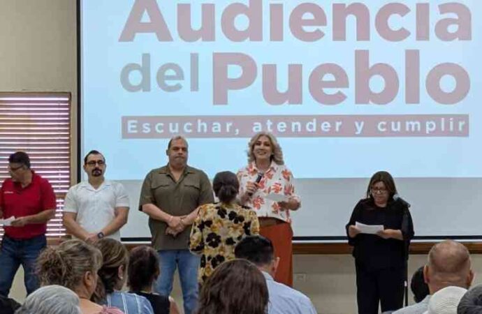 Audiencia del Pueblo atiende peticiones ciudadanas en materia de vivienda, deporte e infraestructura en Cajeme