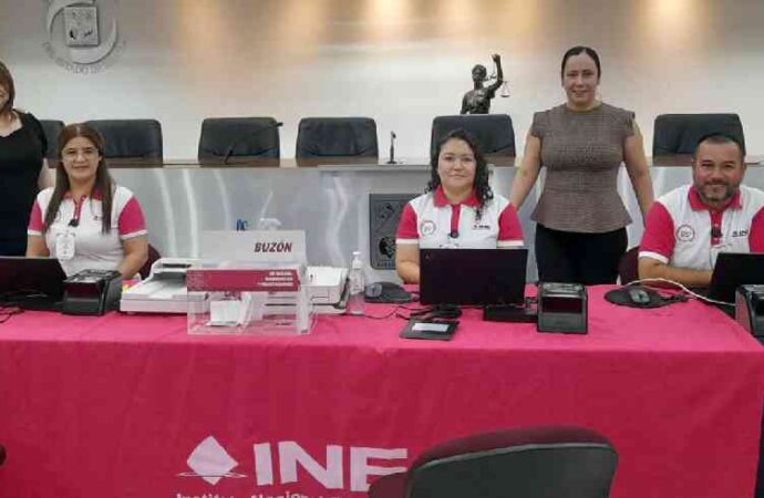Instalan módulo del INE en el STJS de Sonora