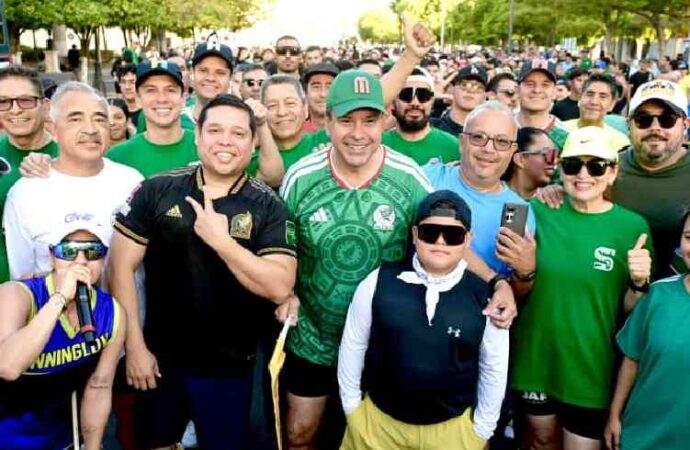 Astiazarán celebra trote amistoso con más de mil corredores rumbo al Maratón Internacional Hermosillo 2026