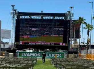 Listo Foro Pino Suárez para vivir el México-Inglaterra este domingo