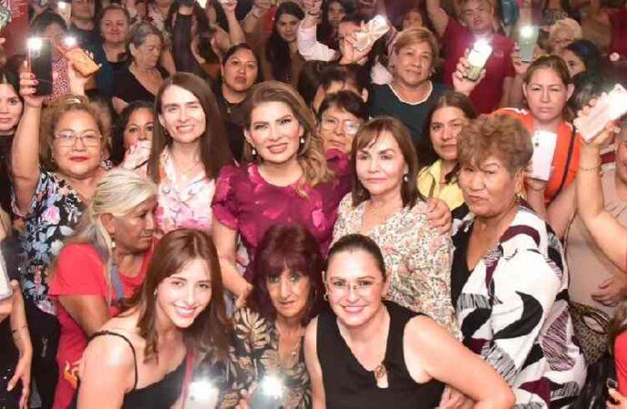 Lorenia Valles llama a las mujeres a ser el motor de la continuidad de la 4T en Sonora