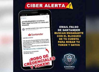 Alertan por correos falsos que suplantan a Santander para robar datos bancarios