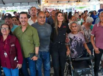 Llevan David Figueroa y Paulina Ocaña jornada de Sonora Atiende a vecinos de la Mártires de Cananea