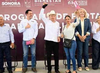Cumple Durazo compromiso de apoyar a 16 mil familias vulnerables de Sonora
