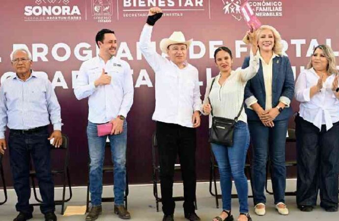 Cumple Durazo compromiso de apoyar a 16 mil familias vulnerables de Sonora
