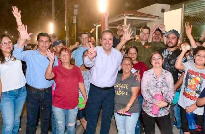 Astiazarán inaugura corredor Camina Segura 154 para proteger a estudiantes en Hermosillo