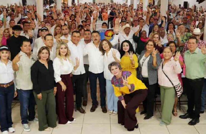 Huatabampo y Etchojoa respaldan la continuidad de la transformación con Javier Lamarque