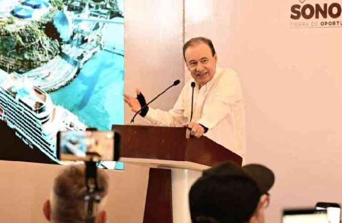 Convierte Durazo a Sonora en destino internacional de cruceros con 15 próximos arribos al Puerto de Guaymas