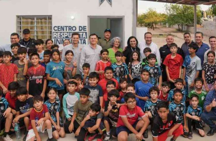 Astiazarán refuerza la seguridad en Villa Verde con el Centro de Respuesta Inmediata número 21.