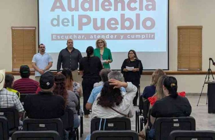 De frente con la ciudadanía: alcaldesa atiende y encamina soluciones a las principales demandas de Cajeme