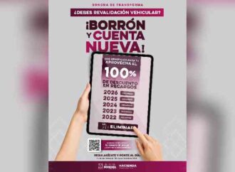 Sonorenses podrán eliminar recargos de hasta cinco años al liquidar su adeudo vehicular