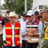 Supervisa Durazo atención a familias afectadas por lluvias extraordinarias en Nogales