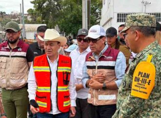Supervisa Durazo atención a familias afectadas por lluvias extraordinarias en Nogales
