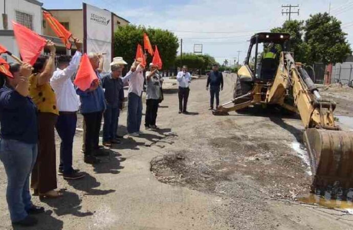 Inicia Cajeme rehabilitación de crucero vial en la colonia Campestre con inversión millonaria
