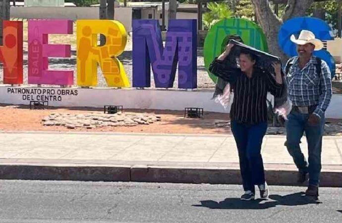 Hermosillo rompe récord de calor con 47.5°C; sensación térmica alcanza los 50 grados