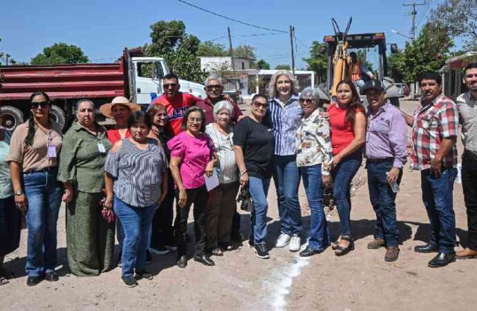 Claudia Santacruz arranca obras de agua potable por más de 12 millones en zona rural de Cajeme