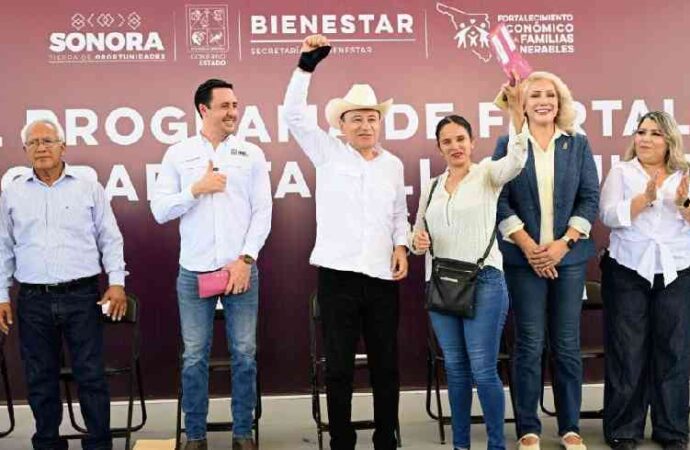 Gobernador Durazo entrega segundo pago de Tarjeta de Oportunidades: beneficia a 16 mil familias