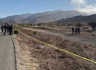Moviliza hallazgo de un cuerpo a corporaciones de seguridad en la carretera a La Colorada