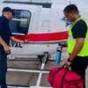 Helicóptero de la Policía Estatal salva una vida en la comunidad guarijía de Aquinavo.