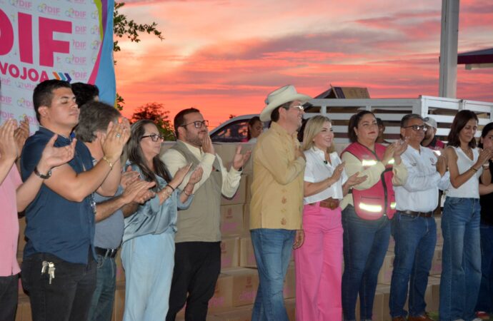 Lleva DIF Navojoa feria de servicio a Santa María de Buáraje