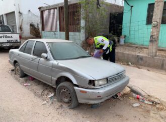 Retirarán más de mil vehículos de la vía pública en Hermosillo