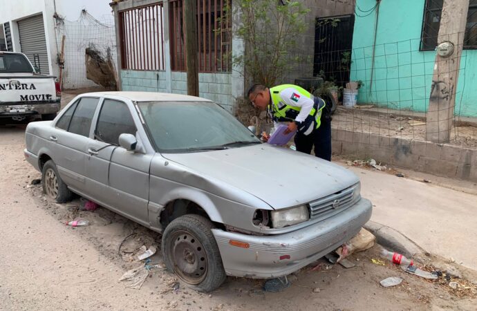 Retirarán más de mil vehículos de la vía pública en Hermosillo