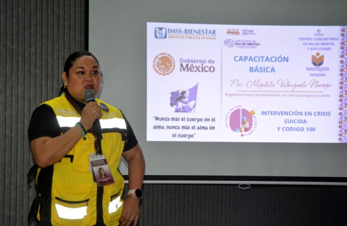 FORTALECEN PREVENCIÓN DEL SUICIDIO EN NAVOJOA