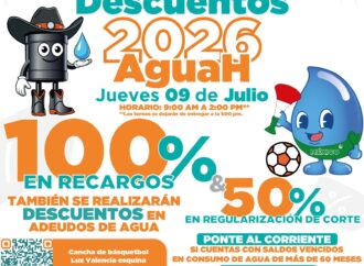 Visitará Villas del Real jornada de descuentos de Agua de Hermosillo
