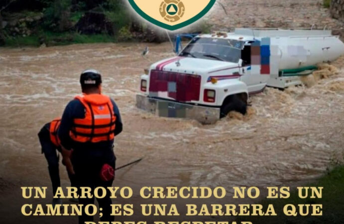 Llama Protección Civil Sonora a reforzar medidas preventivas por lluvias en la entidad