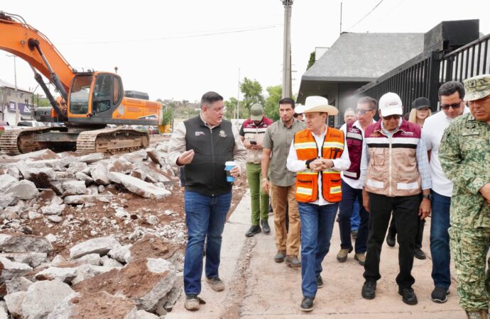 Gobernador Durazo intensifica acciones para acelerar la recuperación de Nogales tras las lluvias