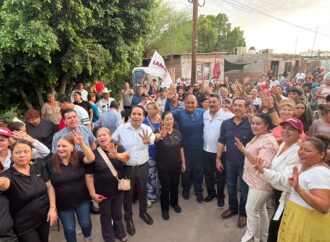 Lamarque y Figueroa llaman a recuperar Hermosillo en recorrido por el Sahuaro