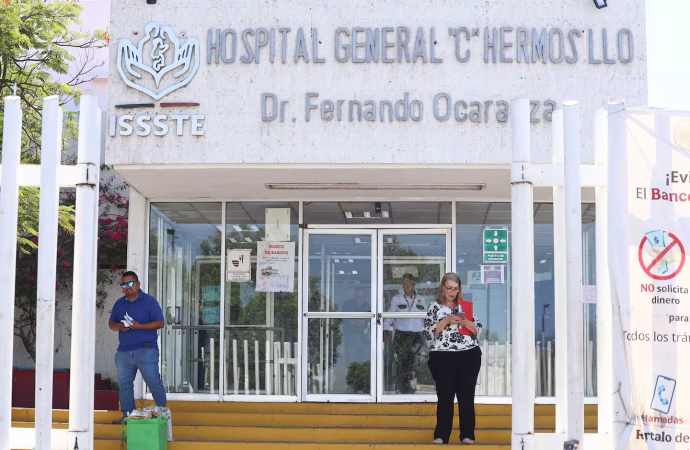 Trabajadores del ISSSTE en Hermosillo analizan nuevas protestas por falta de avances en hospital nuevo